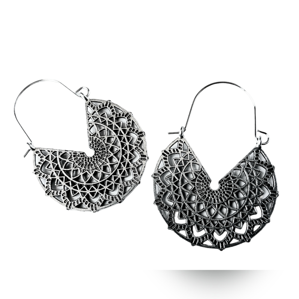 Silver Bohemian Earrings
